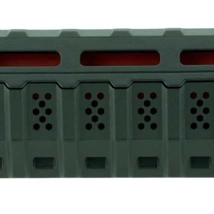 Strike VIPERHGCBK Viper Carbine Length Handguard AR-Platform Black, Red Inserts Polymer
