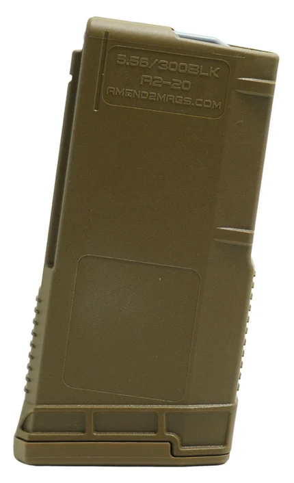AMEND2 MAG AR-15 5.56 300BLK COYOTE BROWN 20RD