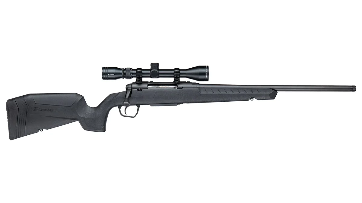 SAVAGE ARMS AXIS 243WIN BL/SYN LH PKG TB