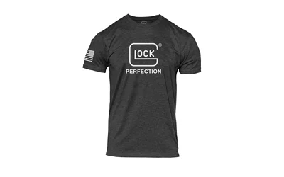 GLOCK OEM PERF SHRT SLV CHARCOAL LG