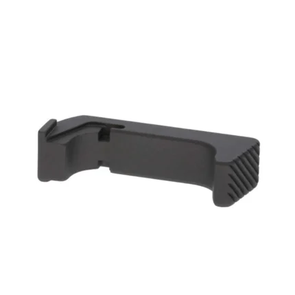 Rival Arms RA72G004A Magazine Release Extended Black Anodized Aluminum for Glock 43X, 48