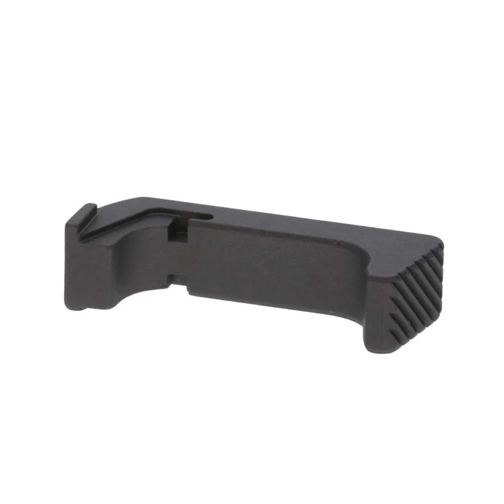 Rival Arms RA72G004A Magazine Release Extended Black Anodized Aluminum for Glock 43X, 48