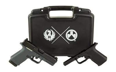 RUGER RXM 9MM 15RD NS GRY W/MGPL EHG