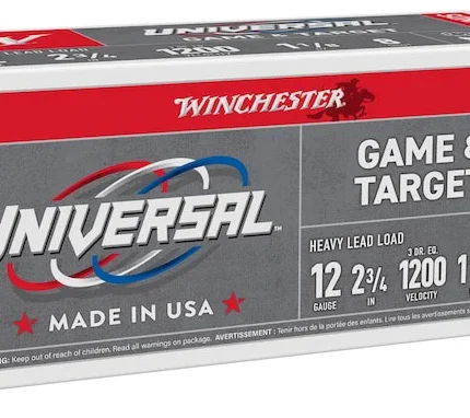 WIN UNIVERSAL 12GA 2.75 #8 1-1/8OZ 100/2