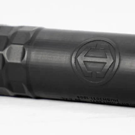 HUSH-POINT 30 SUPPRESSOR .30 CAL INCONEL FLOW-THRU, DT/HUB, 1/2X28 & 5/8X24 CAPS, FULL-AUTO RATED