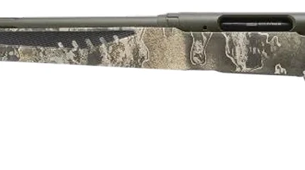 Savage Arms 57753 110 Timberline 243 Win 4+1 22", OD Green Cerakote, Realtree Excape Fixed AccuStock with AccuFit, Left Hand