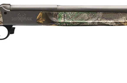 Traditions CR841104421 NitroFire VAPR 50 Cal 209 Primer 26" Gray Cerakote Fluted & Tapered Barrel, Drilled & Tapped Receiver, Realtree Edge Fixed Synthetic Stock