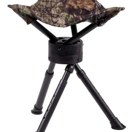 Ameristep AMS-AMEFT1011 Tripod Stool 360 Degree Swivel Mossy Oak Break-Up Country Heavy Duty Fabric/Steel
