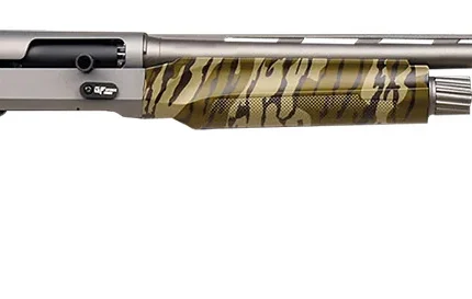 Gforce Arms GFTWO1228MO1 Two  12 Gauge Semi-Auto 3" 28" Matte Gray Vent Rib Barrel, Matte Gray Receiver, Adj Shim Mossy Oak New Bottomland Synthetic Stock