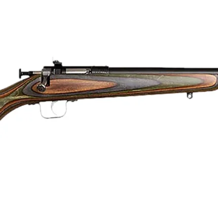 Chipmunk 00005 Gen2  22 LR 1rd 16.10" Blued Tapered Single Shot Barrel, Fixed Camo Laminate Stock