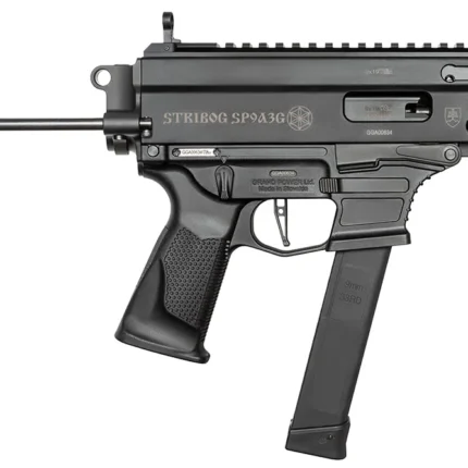 Grand Power 810091152867 Stribog SP9A3G 9mm Luger 8" Black PDW Tailhook Brace