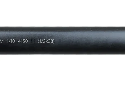 Lead & Steel Llc LS9MM11.3-28 AR9  9mmLuger Straight Profile Black Nitride Chrome Moly Vanadium