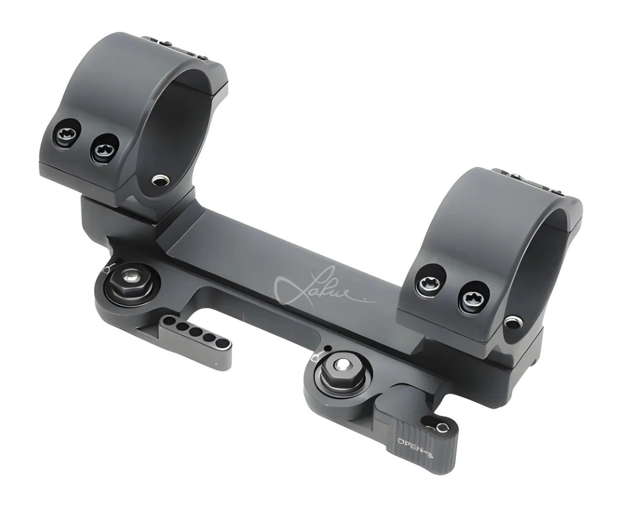 Larue Tactical LT913193030 In Line Black 30mm Tube 0 MOA