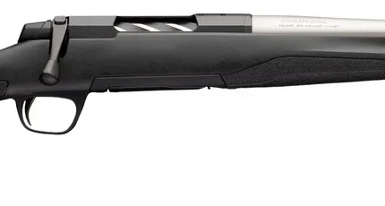 Browning 036116297 X-Bolt 2 Special LR SPR Full Size 300 PRC 3+1 22" Matte Stainless Steel Threaded Barrel, Matte Stainless Steel Drilled & Tapped Receiver, Black Adj Comb & LOP Synthetic Stock, Right