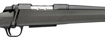 Browning 035845224 AB3 Pro SPR Full Size 270 Win 4+1 18" Matte Blued Spiral Fluted Threaded Barrel, Matte Blued Drilled & Tapped Receiver, Gray/Green Fixed Synthetic Stock
