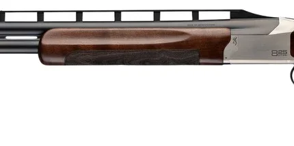 Browning 0183734002 Citori 825 Trap 12 Gauge Break Open 3" 2rd 32" Matte Blued Over/Under Vent Rib Barrel, Silver Nitride Steel Receiver, Adj Comb Gloss Black Walnut Stock, Left Hand