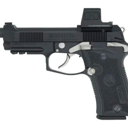 Langdon Tactical Tech 80X32BCBRE Beretta Cheetah 80X Micro-Compact 32 ACP 13+1 4.40" Black Threaded Barrel, Black Carbon Steel Optic Ready/Serrated Slide, Black Cerakote Aluminum Frame w/Picatinny Rai