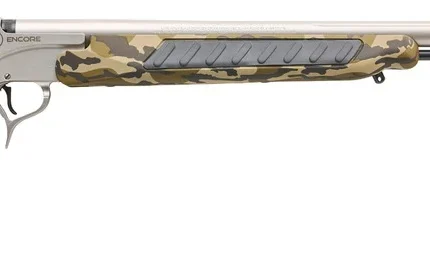 Thompson Center Arms, LLC 6107R Encore Prohunter XT 50 Cal 209 Primer 28" Stainless Stainless Barrel & Receiver, Mossy Oak Bottomland Synthetic Stock