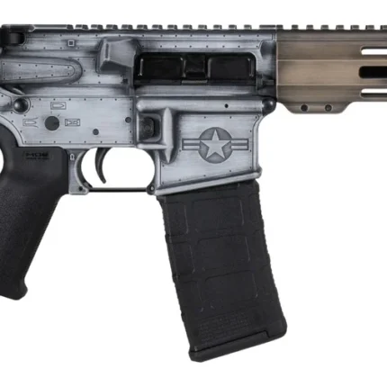 Shark Coast Tactical SCC07534WHOG-P Warthog 5.56 NATO 30+1 10.50" Black Nitride Threaded Barrel, Aluminum Receiver w/Picatinny Rail, M-LOK Handguard, Polymer SB Tactical SBA3 Brace, Magpul MOE Grip, R
