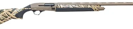 Pointer FT21FDESGB20 Field Tek FT21 Semi-Auto 3" 5+1 28" Flat Dark Earth Cerakote Vent Rib Barrel & Aluminum Receiver, Fixed Mossy Oak Shadow Grass Blades Synthetic Stock