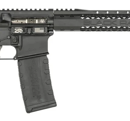 Black Rain Ordnance SSP300BLKABLK SSP  300 Blackout 30+1 16" Black Nitride Threaded Barrel, Black Armor Cerakote Aluminum Receiver w/Picatinny Rail, Magpul MOE SL Black Polymer Stock, Black Magpul Gri