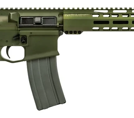 Griffin Armament MK2RECCEWHG-W MK2 RECCE 223 Wylde 30+1 16.10" Black Anodized Barrel, Warhawk Green Anodized Aluminum Receiver w/Picatinny Rail, M-LOK Handguard, Griffin Extreme Condition Black Polyme