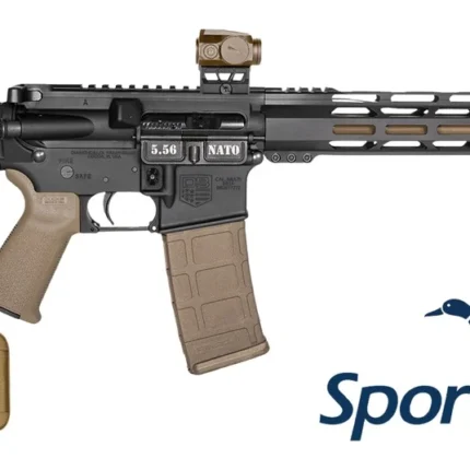 Diamondback DB175AK223 DB15 Sports South Exclusive 5.56 NATO 30+1 16" Flat Dark Earth Cerakote Threaded Barrel, Black Cerakote Aluminum Receiver w/Picatinny Rail, M-LOK Handguard, Magpul MOE Flat Dar