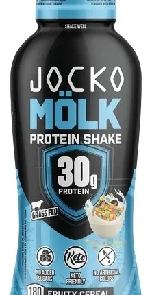 JOCKO 29243 MOLK RTD FRUITY CEREAL    PROTEIN 12PK