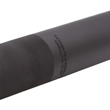 Fletcher Rifle Works PERM30TIBLK Permian 30Cal 1.62" Black Titanium 1.375"x24