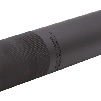 Fletcher Rifle Works PERM65TIBLK Permian 6.5mm 1.62" Black Titanium 1.375"x24
