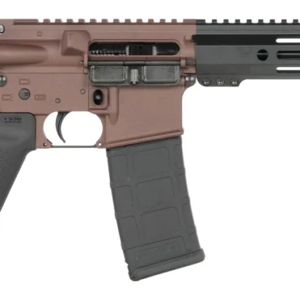 Shark Coast Tactical SCC07190HOLM-P Holmes 5.56 NATO 30+1 10.50" Black Nitride Threaded Barrel, Aluminum Receiver w/Picatinny Rail, M-LOK Handguard, Polymer SB Tactical SBA3 Brace, Polymer Grip