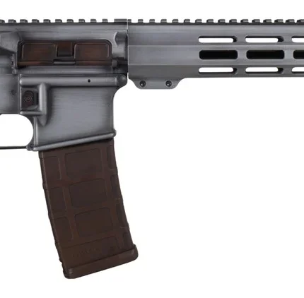 Shark Coast Tactical 300-169-1000-04 Pillager  5.56 NATO 30+1 16" Black Nitride Threaded Barrel, Aluminum Receiver w/Picatinny Rail, M-LOK Handguard, Magpul Collapsible Black Polymer Stock, Brown Magp