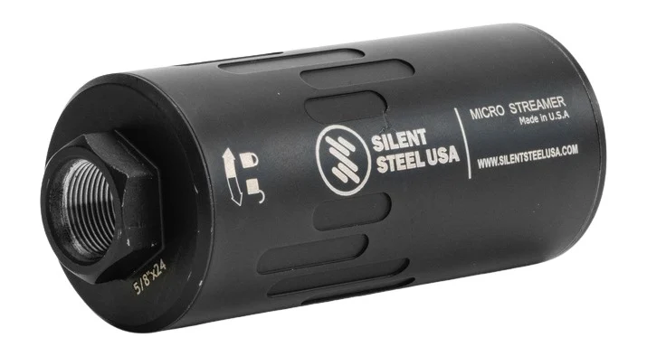 Raider Defense Micro Streamer 9mm Armor Black 1.375x24