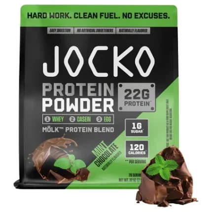 JOCKO 29112 CHOCOLATE MINT PROTEIN POWDER BAG