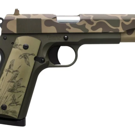 Tisas Arms 10100516AA4 1911 A1 Stakeout Sports South Exclusive 45 ACP 8+1 5" Carbon Steel Barrel & Slide, Carbon Steel Frame w/Beavertail