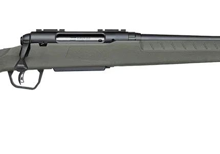 Savage Arms 33120 Axis 2 25-06 Rem 4+1 20" Matte Black Carbon Steel Threaded Barrel, Drilled & Tapped Receiver, OD Green Fixed w/Pistol Grip Synthetic Stock, Right Hand