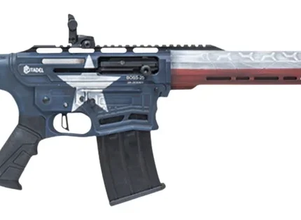 Citadel CBOSS2512-TEX Boss25  12 Gauge 3" 5+1 18.75" Threaded Barrel, Texas Flag Steel Receiver w/Picatinny Rail, Adj Comb Synthetic Butt Stock, Picatinny Rail Forend, Polymer Grip