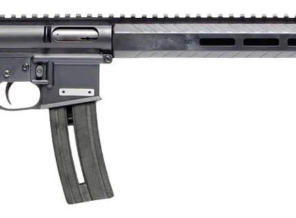 Mountain Billy Gun Lab MBGL-GOAT15-TB-1-HC Goat-15 Helium 22 LR 10+1 16" Black Threaded Barrel, Black Polymer Receiver w/Picatinny Rail, M-LOK Handguard, Black Adj 7 Position Polymer Buttstock, Black