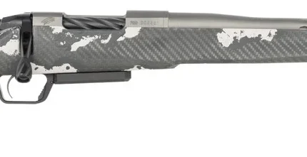 Fierce Firearms RIVSSX7PRC22GP Twisted Rival XP 2.0 7mm PRC 3+1 22" Glacier Cerakote Spiral Fluted Threaded Barrel, Stainless Steel Drilled & Tapped Receiver, Arca Rail Forend, Phantom Camo Push Butto