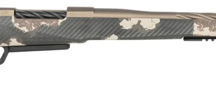 Fierce Firearms RIVSSX7PRC22BDS Twisted Rival XP 2.0 7mm PRC 3+1 22" Smoked Bronze Cerakote Spiral Fluted Threaded Barrel, Stainless Steel Drilled & Tapped Receiver, Arca Rail Forend, Desert Shadow Ca