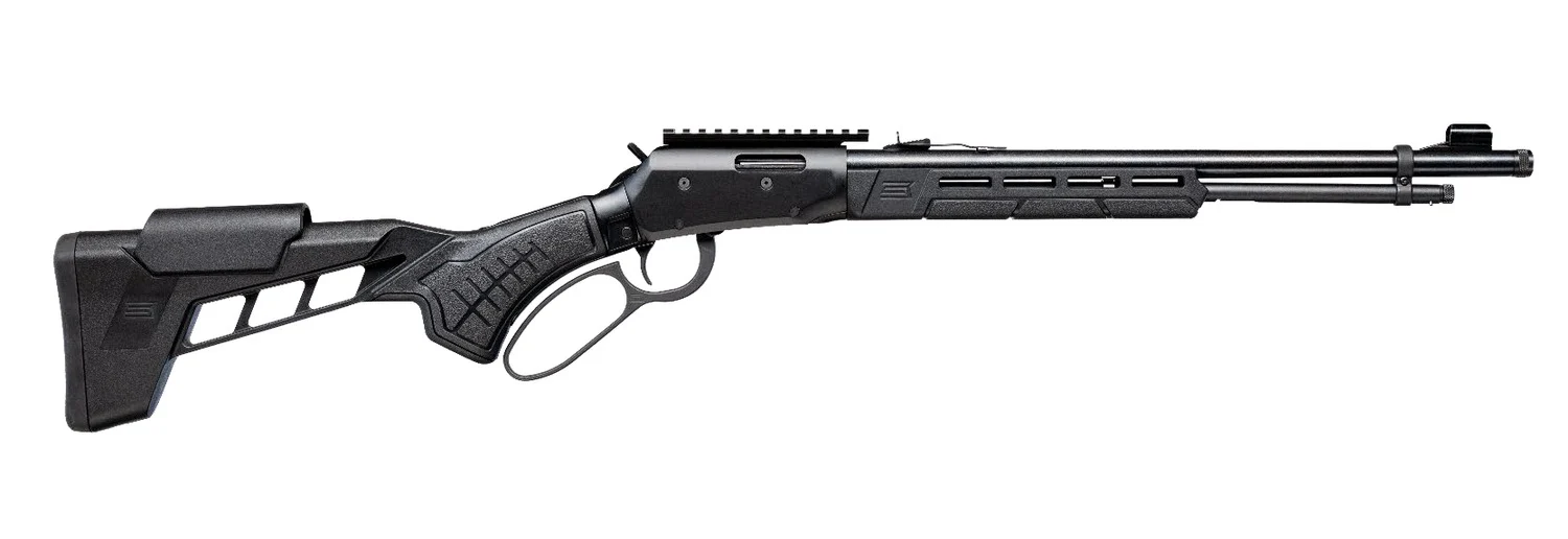 Savage Arms 46240 Revel Tactical 17 HMR 9+1 18" Black Threaded Barrel, Black Receiver w/Picatinny Rail, M-LOK Handguard, Black MDT Adj Comb Polymer Stock