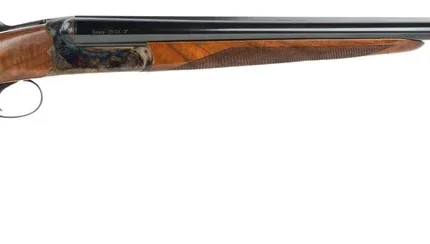 Dickinson LLC Estate 20 Gauge Break Open 3" 2rd 28" Side By Side Barrel, True Bone-Charcoal Case Hardening Receiver, English Style Turkish Walnut Stock