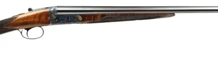 Dickinson LLC Estate Break Open 2.75" 2rd 28" Side By Side Barrel, True Bone-Charcoal Case Hardening Receiver, Turkish Walnut Stock
