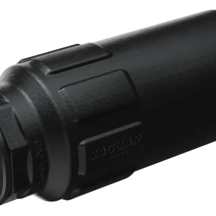 Jaguar Silencers CAF889TH-SB CA-Fatty 5.56mm 2" Black Titanium 1.375"x24
