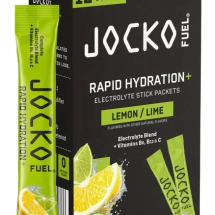 JOCKO 29278 RAPID HYDRATION POWDER LEMON LIME 12PK