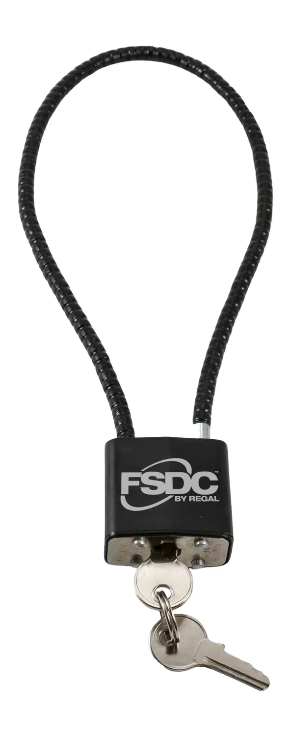 FSDC FSDC-CL1020RKD 15" KEYED CABLE GUN LOCK