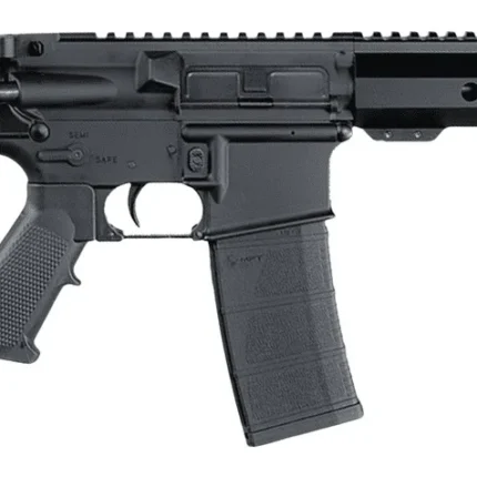 Andro Corp Industries 556105HBMPS ACI-15 Halo 5.56 NATO 30+1 10.50" Threaded Barrel, Black Anodized Aluminum Receiver w/Picatinny Rail, M-LOK Handguard, Black Polymer MPS, A2 Grip
