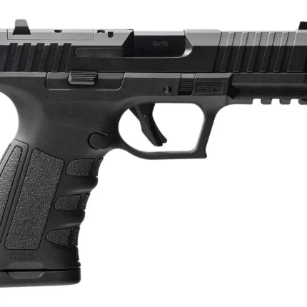 MAC 15000601 RA-9 Full Size 9mm Luger 17+1 4.25" QPQ Tenifer Cerakote Steel Optic Ready Slide, Tenifer QPQ Polymer Frame w/Picatinny Rail, Polymer Grip, RMR Footprint, Ambidextrous