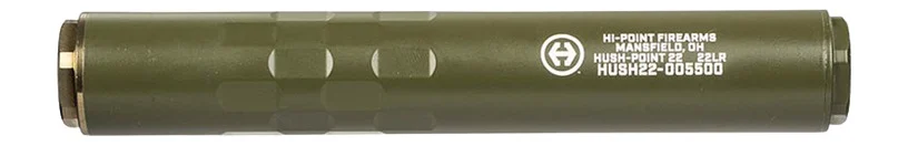 Hi-Point HP22OD 22LR OD Green Aluminum 1/2x28"