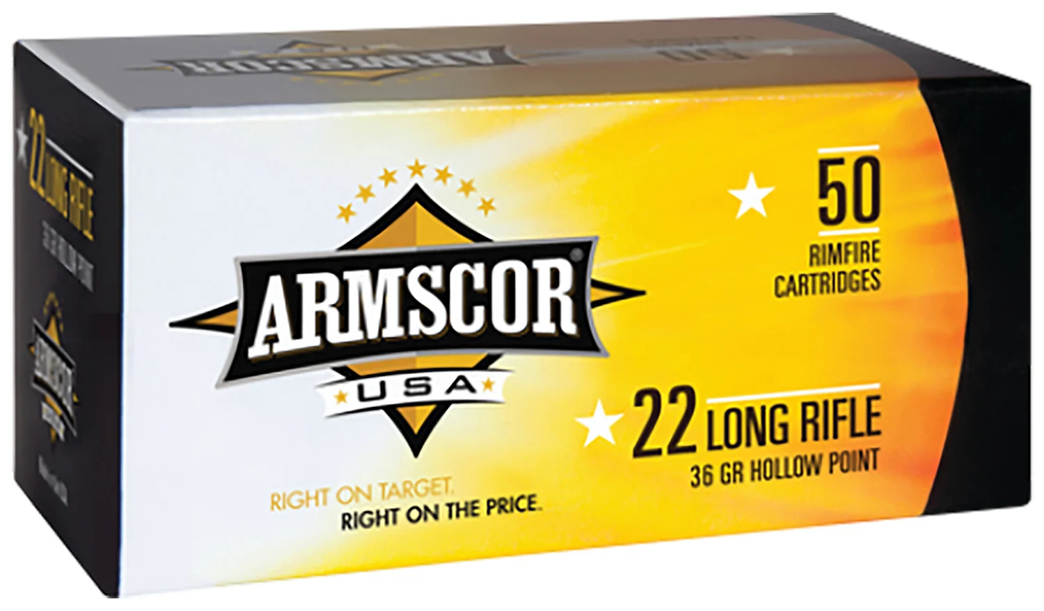 Armscor 50015PH Precision 22LR 36gr High Velocity Hollow Point 50 Per Box/100 Case
